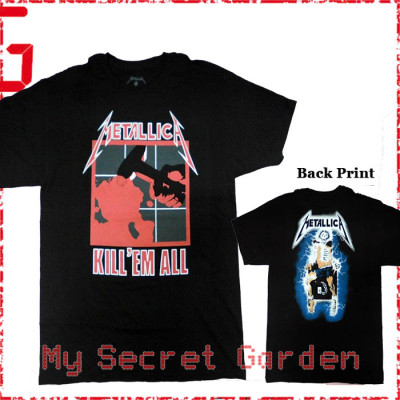 Metallica - Kill 'Em All Official T Shirt ( Men S ) ***READY TO SHIP from Hong Kong***